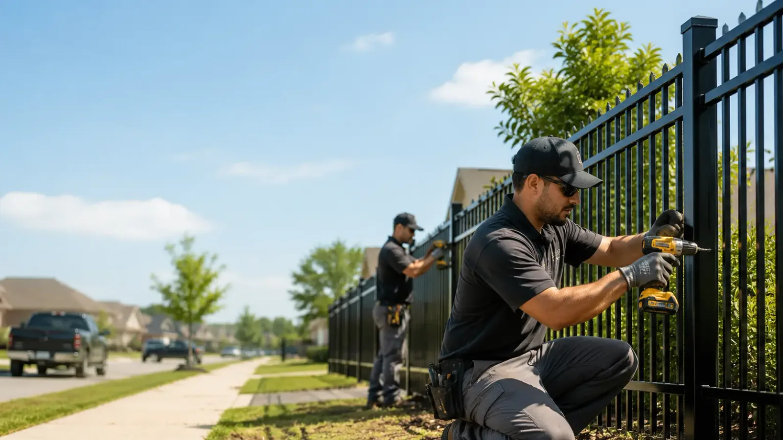 Metal Fence Installation in Park City, KY
